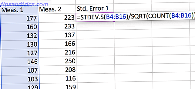 Come calcolare le statistiche di base in Excel: errore standard di Guida per principianti excel corretto