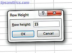 Como definir manualmente a largura da coluna e a altura da linha na entrada do Excel