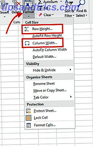 Como definir manualmente a largura da coluna e altura da linha no Excel HomeMenu 321 x 500