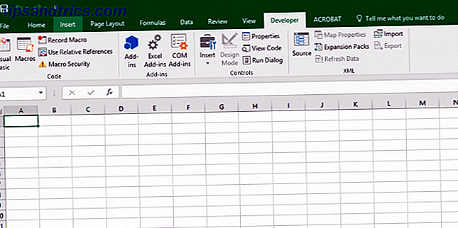 Hur låser du upp den dolda utvecklarfliken i Excel Excel Developer2 e1498496763327
