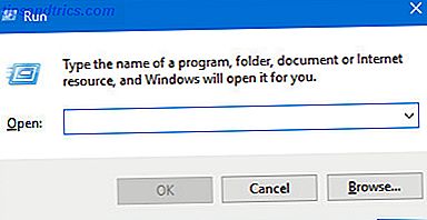 Captura de pantalla de Windows 10 Run Command Prompt