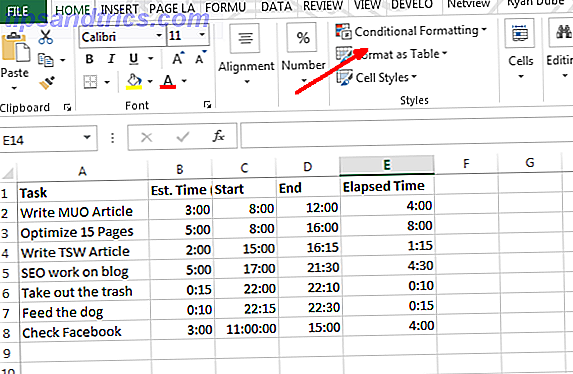 O poder do Microsoft Excel está em suas fórmulas.  Deixe-me mostrar as maravilhas que você pode fazer com fórmulas e formatação condicional em três exemplos úteis.