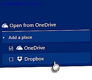 Salvar arquivos do Office 2016 no Dropbox