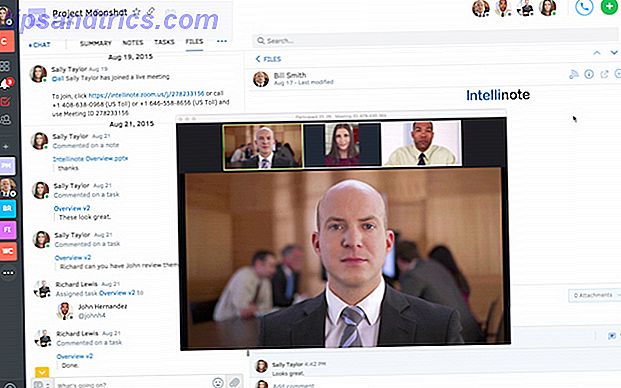 Intellinote: Stellen Sie Ihre Aufgaben, Dateien, Nachrichten und Online-Meetings in einem Ort Videokonferenz