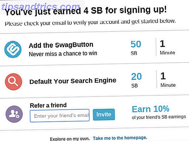 Swagbucks får dig gavekort til at lave ting du allerede har online
