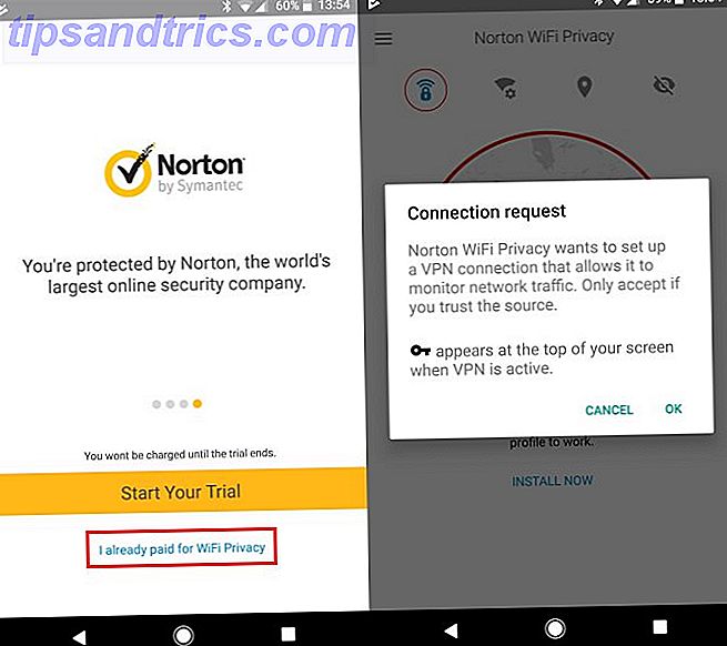 Norton WiFi Privacy στο κινητό - εγκατάσταση