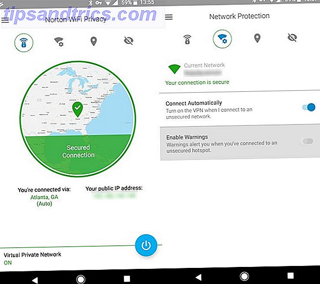 Norton WiFi Privacy σε κινητή - ασφαλής σύνδεση και προστασία