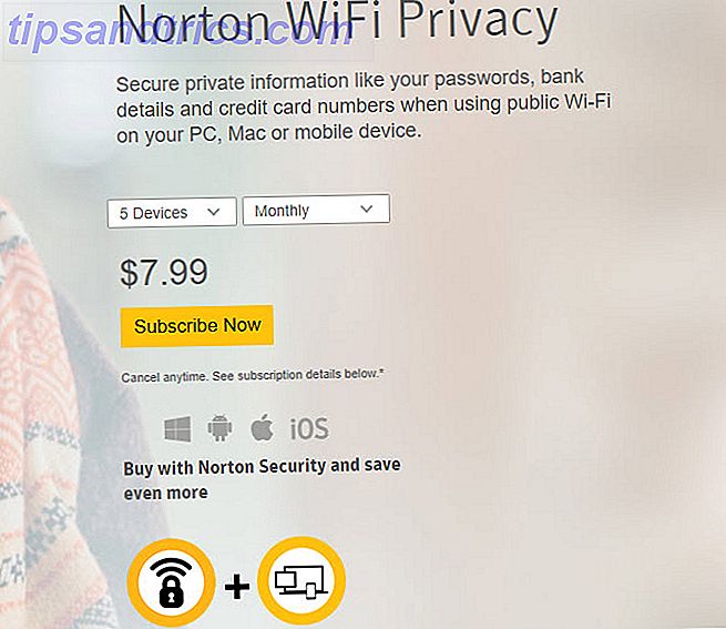 Suscribirse a Norton WiFi Privacy
