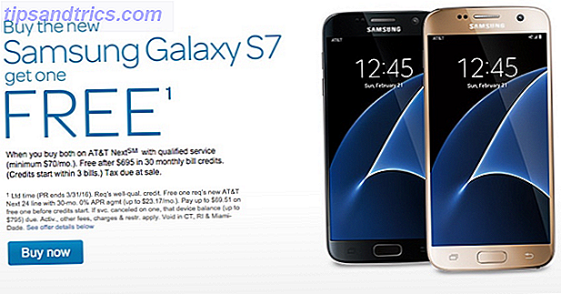 Compre um Galaxy S7 ou S7 Edge na AT & T A seguir, ganhe outro grátis! Samsung comprar um obter um livre 1b