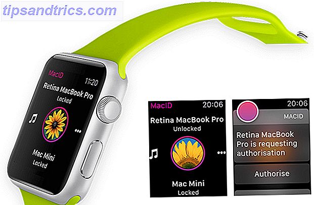 Desbloqueie o seu Mac usando o seu relógio Apple Watch ou dispositivo Android Wear macid