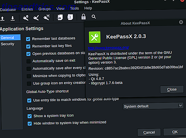 Linux Sicherheit keepassx