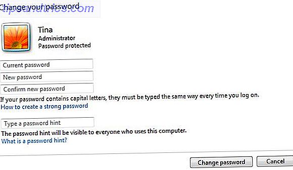 Windows 7 Modifier le mot de passe