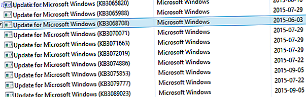 Windows Update Skjermbilde 8.1