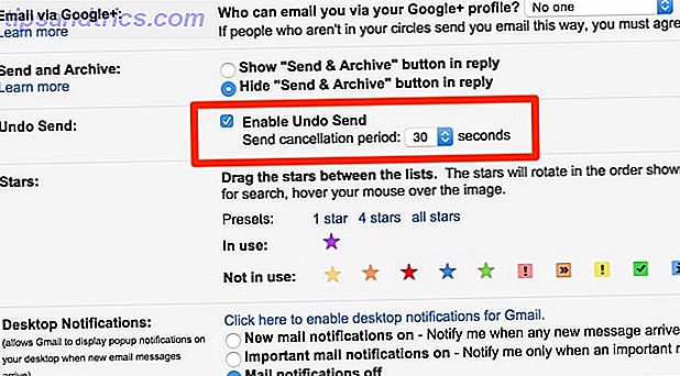Google Mail-Rückgängig-Senden
