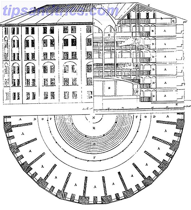 Panopticon-Architektur-Pläne