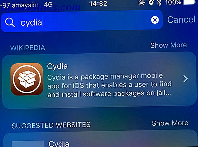 Cydia-søgning