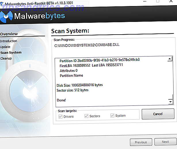 Herramientas de seguridad gratuitas - Malwarebytes Anti Rootkit
