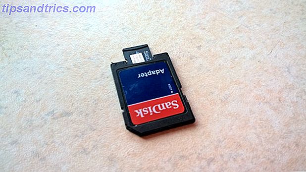 microSD-kort og adapter
