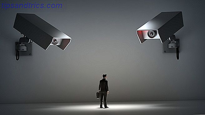 overvågningskameraer spionere på mand