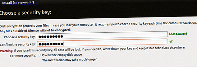 ubuntu krypter adgangskode