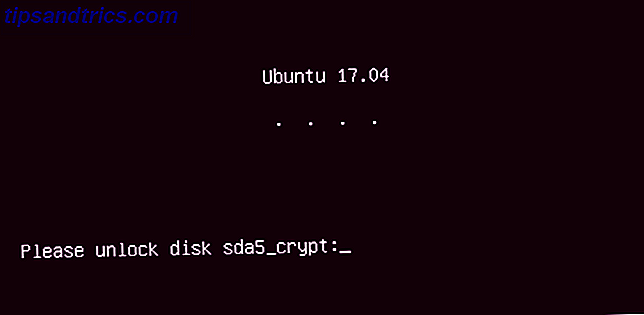ubuntu kryptere opstart