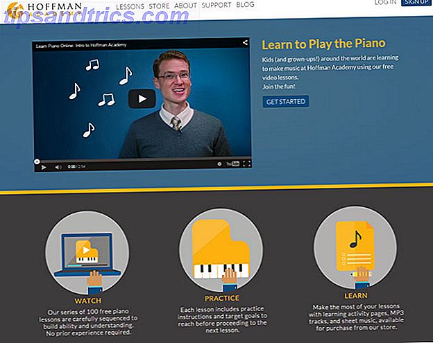 Aprende piano en línea - Hoffman Academy