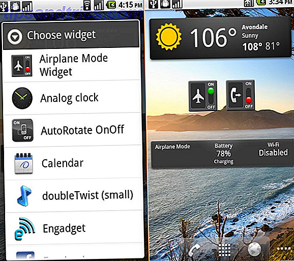 Auto Flymodus Widget Android