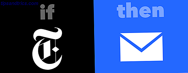 IFTTT NYTimes a Gmail