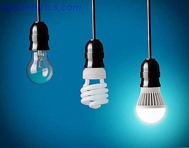 Mudar para lâmpadas de LED