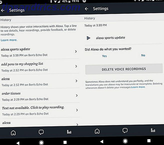 Cómo configurar y utilizar su Amazon Echo Dot 29 Historial de Echo Dot Voice