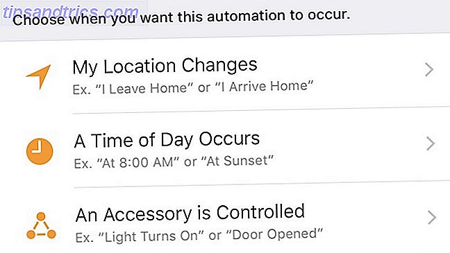 Apple HomeKit Automation Eksempler