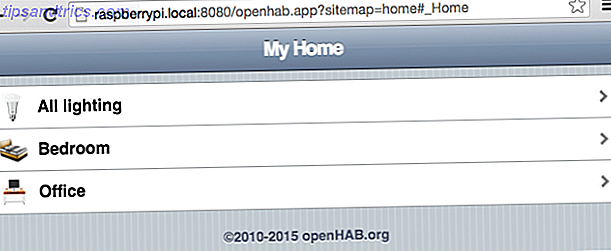 openhab premier sitemap