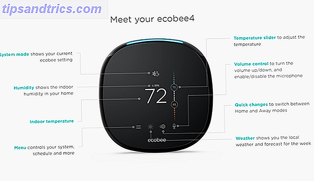 Anleitung zum Einrichten des Smart-Thermostats ecobee4