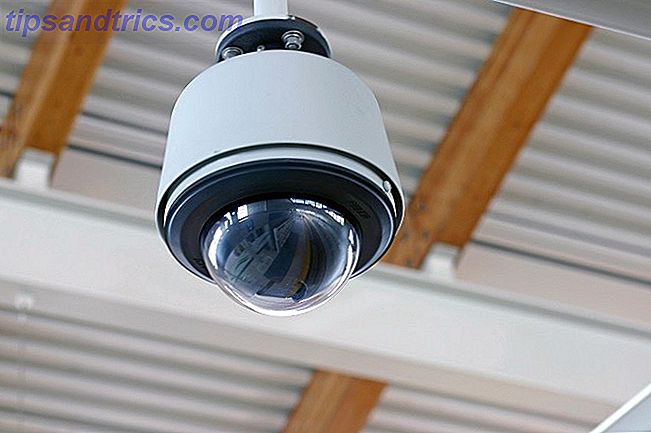 Caméra de sécurité montée sur le toit