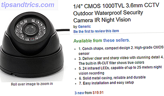 Caméra de sécurité bon marché Amazon