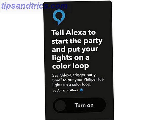 Alexa Party starten ifttt