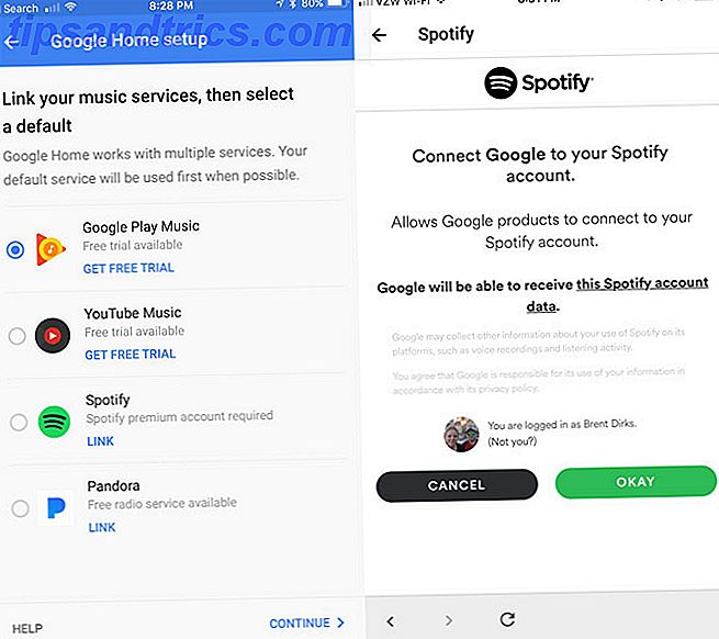 Cómo configurar y usar la configuración de servicios de música Google Home de Google Home