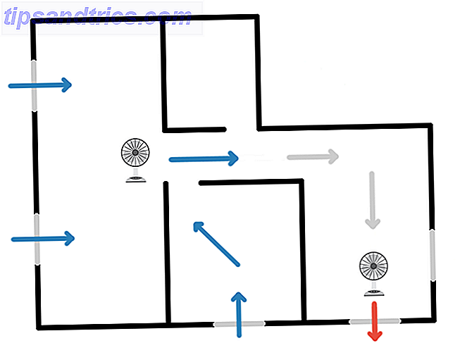 Como manter sua casa fresca sem um AC Este diagrama de circulação cruzada de ventilador em pé de verão 2