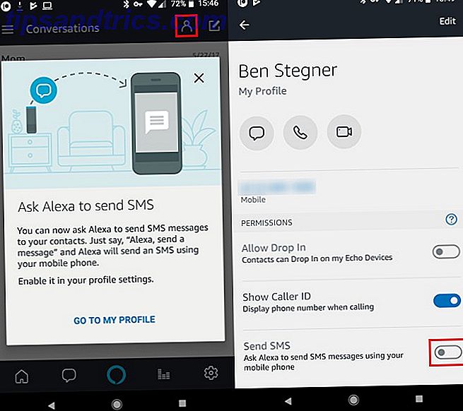 Cómo enviar mensajes de texto con Alexa Alexa Habilitar mensajes de texto