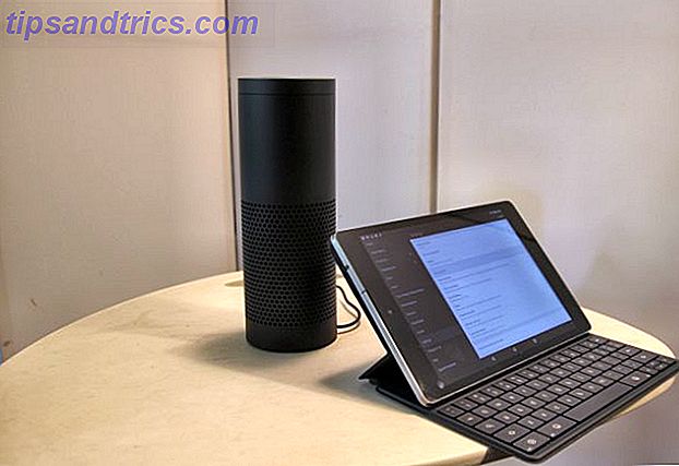 Amazon Echo mit Tablet