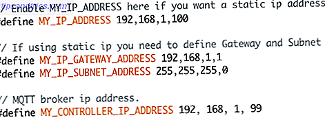 IP adresser for å endre