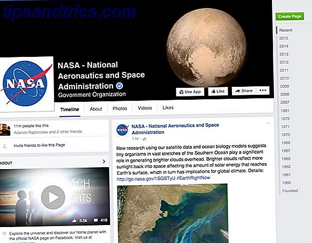 NASAFacebook