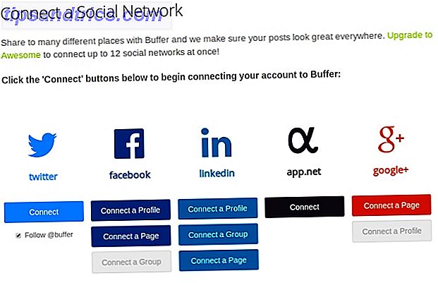 Buffer aggiunge la possibilità di pianificare gli aggiornamenti per la tua azienda LinkedIn Pagina Buffer Accounts Connect LinkedIn Company Page