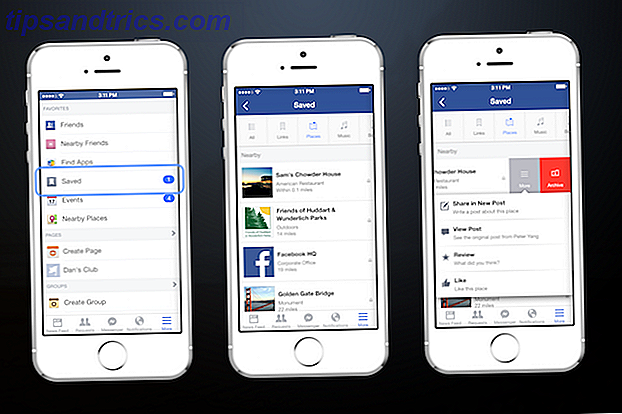 Facebook-save-links-bokmerke-produktivitets Guardado-kategorier