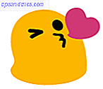 Smiley soprando um beijo emoji