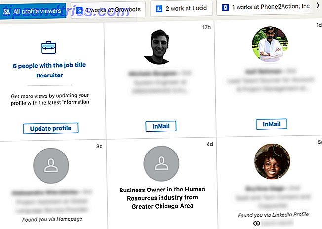 Hvem har sett profilen din i LinkedIn Premium