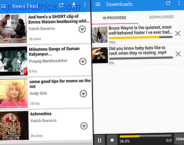 Facebook-Foto's video's Android-MyVideoDownloader