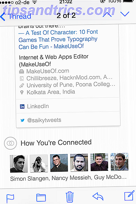 Traiga el poder de LinkedIn a su iPhone Apple Mail con LinkedIn Introducción 2013 10 24 21