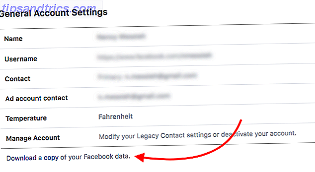 datos de descarga de facebook: nueva configuración de privacidad de Facebook