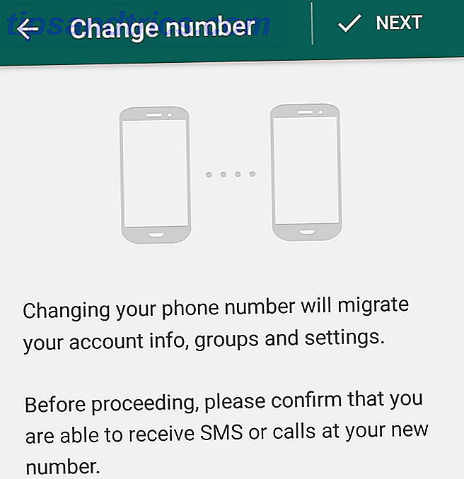 Ny WhatsApp-funksjon: Endre nummer